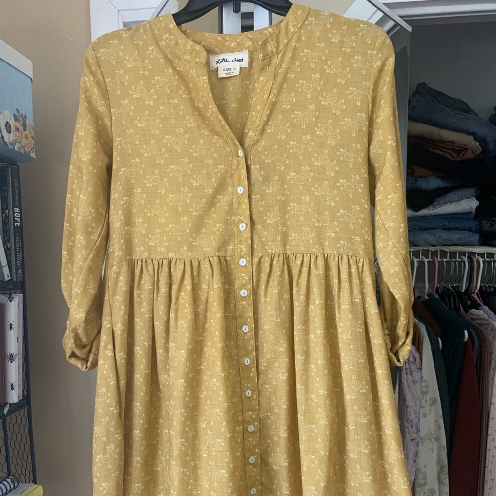 NWOT Yellow Floral SunDress 🌼🌻